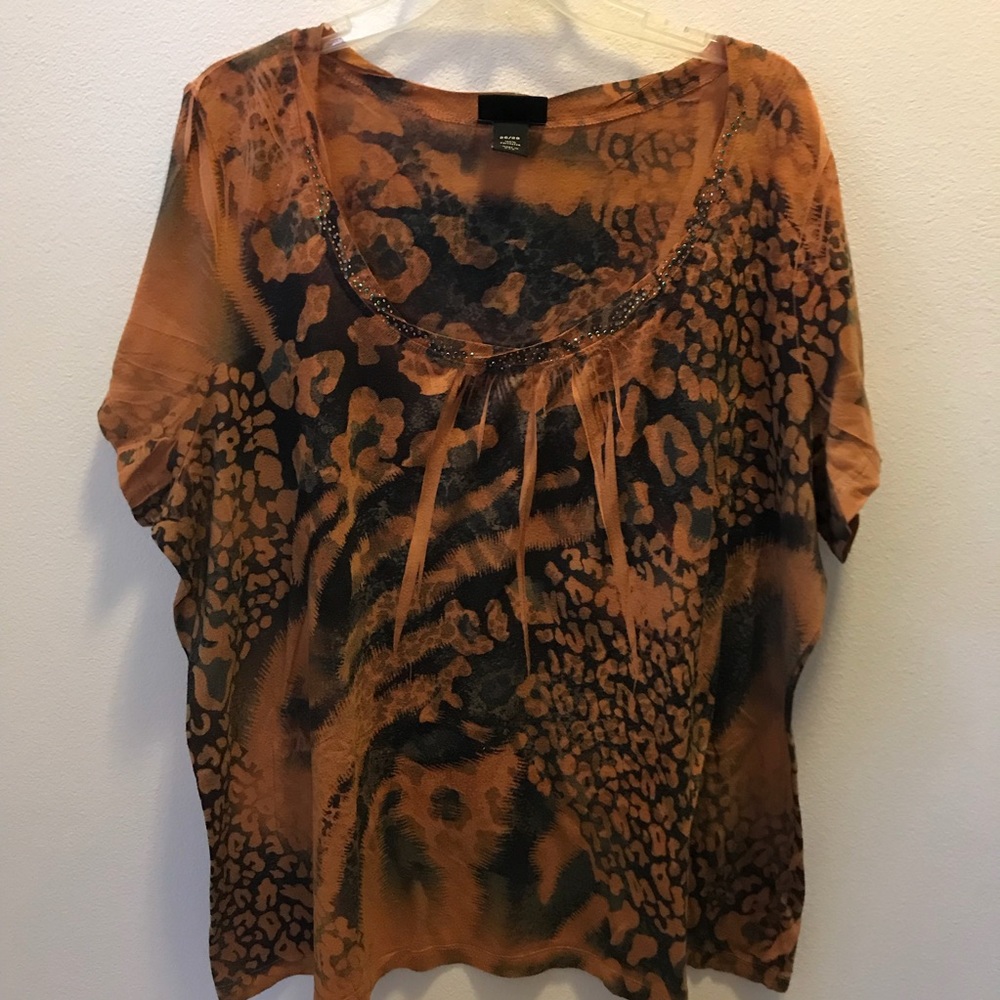Animal print shirt